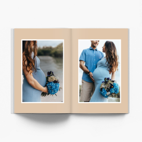 Będę mamą w 2025 fotoksiążka, 20x30 cm