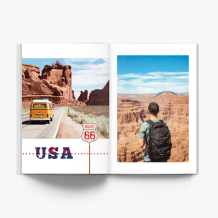 Wakacje w USA fotoksiążka, 20x30 cm