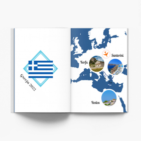 Grecja - Wakacyjna Przygoda fotoksiążka, 20x30 cm