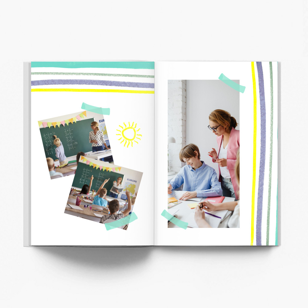 Wspomnienia ze Szkolnej Ławki fotoksiążka, 20x30 cm