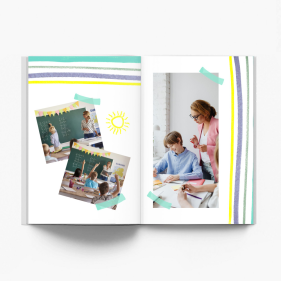 Wspomnienia ze Szkolnej Ławki fotoksiążka, 20x30 cm