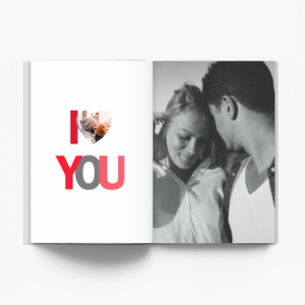 Walentynkowa fotoksiążka, 20x30 cm