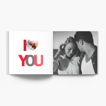 Walentynkowa fotoksiążka, 20x20 cm