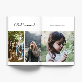 Podsumowanie roku rodzinne fotoksiążka, 20x30 cm