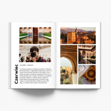 Rok naszych podróży fotoksiążka, 20x30 cm