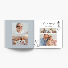 Album wspomnień - Dzień Babci i Dziadka fotoksiążka, 20x20 cm