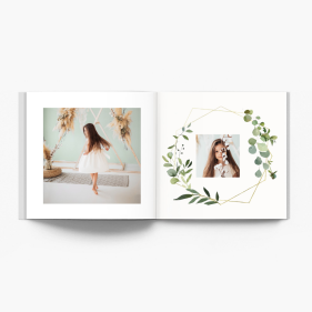 Komunia instabook, mini fotoksiążka, 15x15 cm