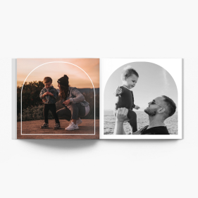 Podsumowanie roku instabook, mini fotoksiążka, 15x15 cm