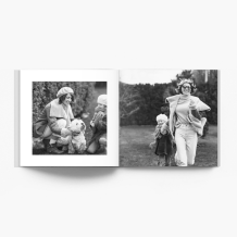 Rodzinny B&W instabook, mini fotoksiążka, 15x15 cm