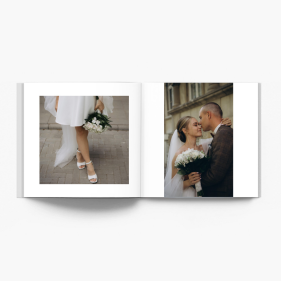 Ślub instabook, mini fotoksiążka, 15x15 cm