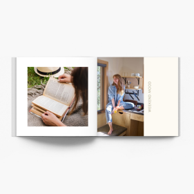 Wyjazd na weekend instabook, mini fotoksiążka, 15x15 cm