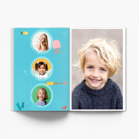 Morskie przedszkole fotoksiążka, 20x30 cm