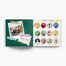 Kronika szkolna fotoksiążka, 30x30 cm