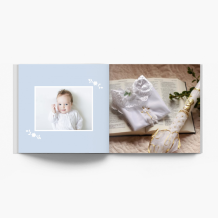 Pamiątka Chrztu Świętego fotoksiążka, 30x30 cm