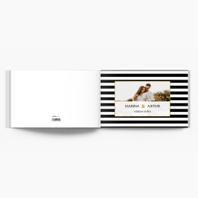 Kolekcja Elegancka - Księga gości fotoksiążka, 30x20 cm