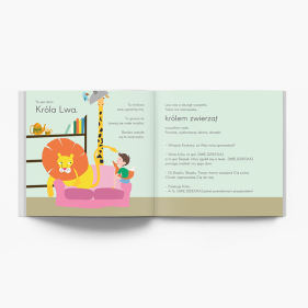 Leśne przygody (wersja-dla-chłopca) bez zdjęć fotoksiążka, 20x20 cm