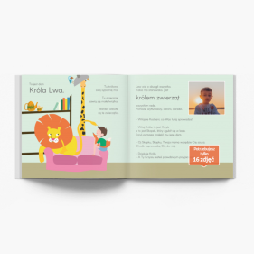 Leśne przygody (wersja-dla-chłopca) fotoksiążka, 20x20 cm