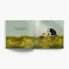Przygoda pandy (wersja-dla-chłopca) bez zdjęć fotoksiążka, 20x20 cm