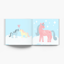 Kolekcja Jednorożce fotoksiążka, 30x30 cm