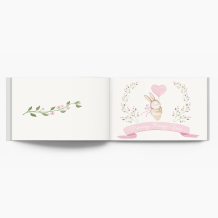 Kolekcja Króliczek - księga życzeń gości fotoksiążka, 30x20 cm