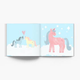 Kolekcja Jednorożec - instabook instabook, mini fotoksiążka, 15x15 cm