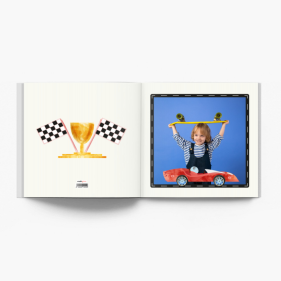 Kolekcja Auta - instabook instabook, mini fotoksiążka, 15x15 cm