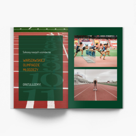 Rozgrywki sportowe fotoksiążka, 20x30 cm