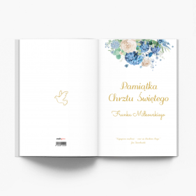 Kolekcja Niebieskie Kwiaty fotoksiążka, 20x30 cm