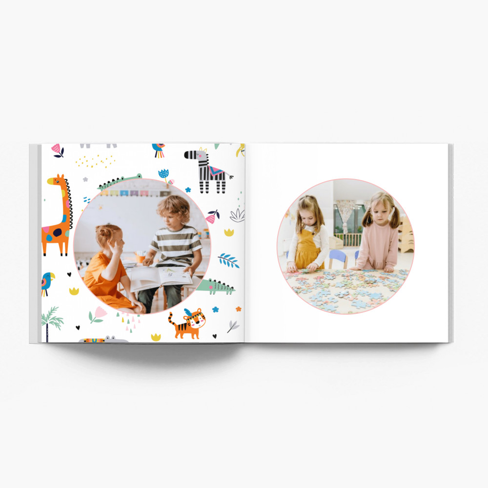 Pierwszy Dzień Przedszkolaka fotoksiążka, 20x20 cm