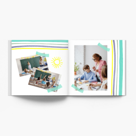 Wspomnienia ze Szkolnej Ławki fotoksiążka, 30x30 cm