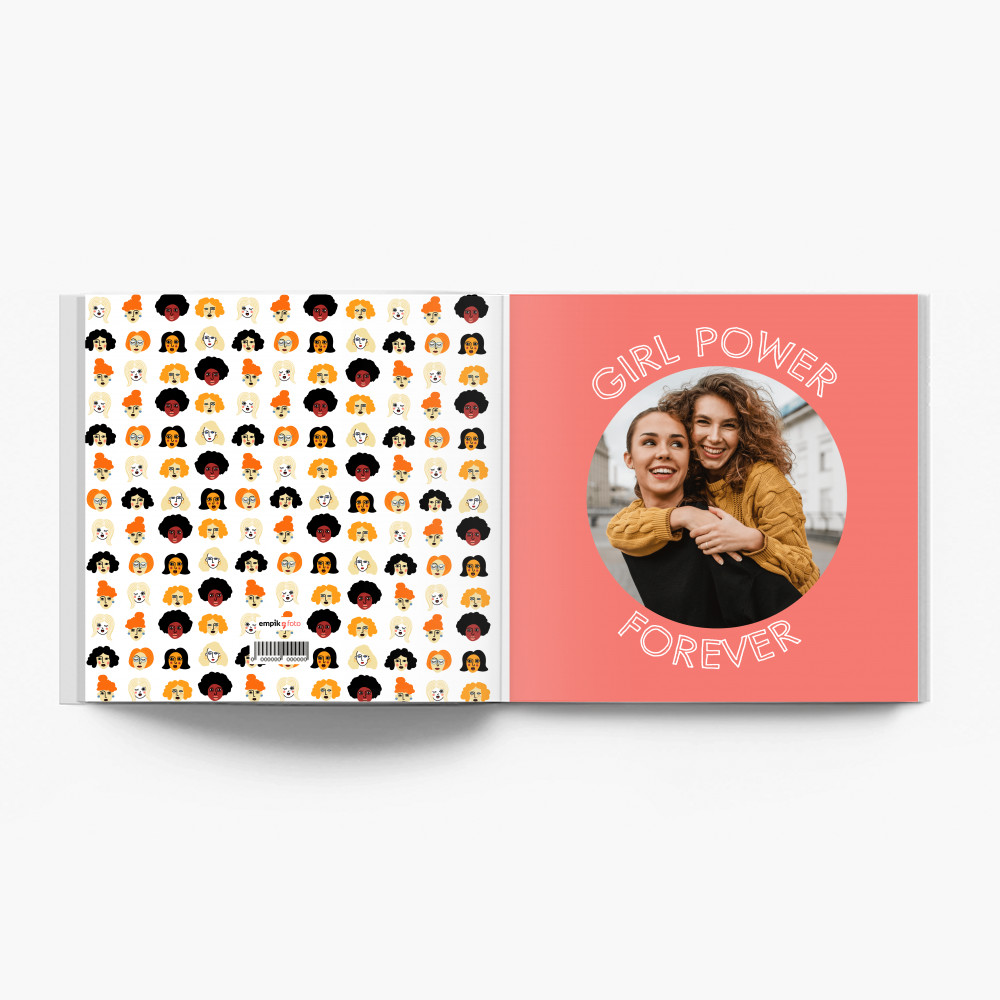 Kolekcja Girls Gang fotoksiążka, 20x20 cm