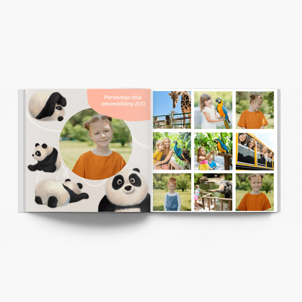 Wycieczka szkolna fotoksiążka, 20x20 cm