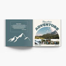 Mountain Adventure fotoksiążka, 25x25 cm