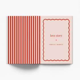 Love Story Pink fotoksiążka, 20x30 cm