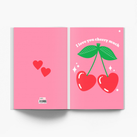 I Love you cherry much fotoksiążka, 20x30 cm