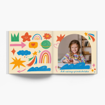 Kredki fotoksiążka, 20x20 cm