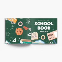 School Book fotoksiążka, 20x20 cm