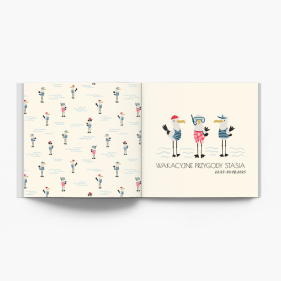 Wakacyjne przygody fotoksiążka, 30x30 cm