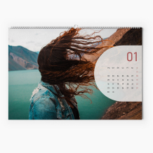 Kalendarz ścienny, Twój Projekt, 30x20-A4 cm