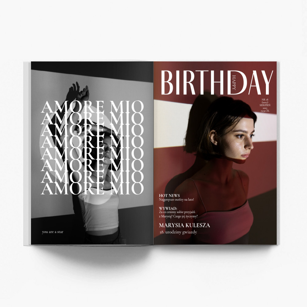 Magazyn Birthday fotoksiążka, 20x30 cm