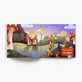 Moja super przygoda - dziewczynka fotoksiążka, 20x20 cm