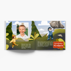 Moja super przygoda - chłopiec fotoksiążka, 20x20 cm