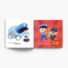 Kim chciałbym zostać w przyszłości - chłopiec fotoksiążka, 20x20 cm