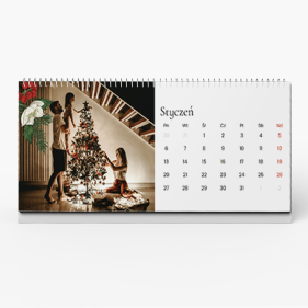 Kalendarz biurkowy, Merry Christmas, 22x10 cm