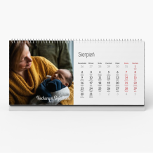 Kalendarz biurkowy, Dla Babci i Dziadka, 22x10 cm