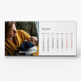 Kalendarz biurkowy, Dla Babci i Dziadka, 22x10 cm