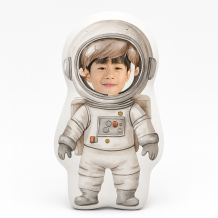 Poduszka 3D personalizowana, Welur, Astronauta 2, 30x30 cm