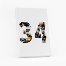 Obraz, Cyfry, 20x30 cm