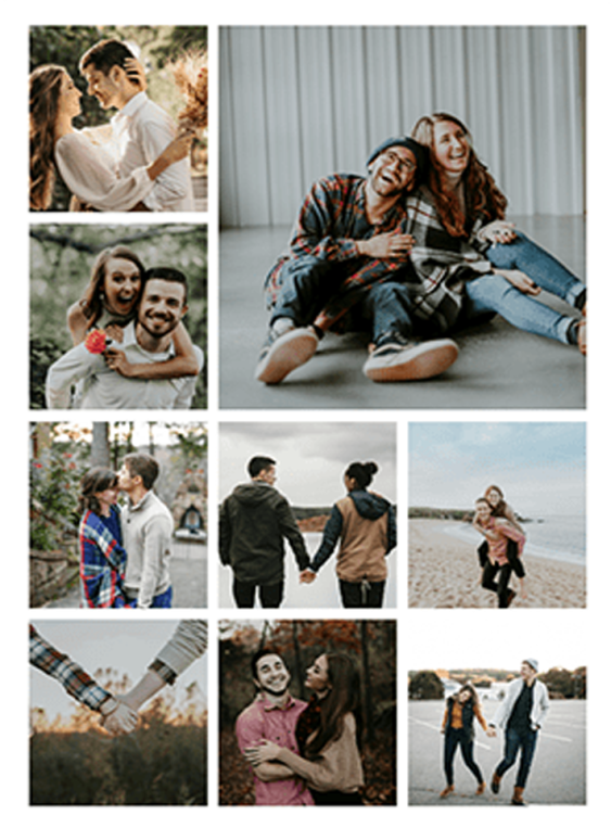 Obraz, Kolaż 9 zdjęć, 20x30 cm