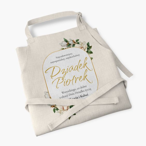 Fartuch Dla dziadka, lniany